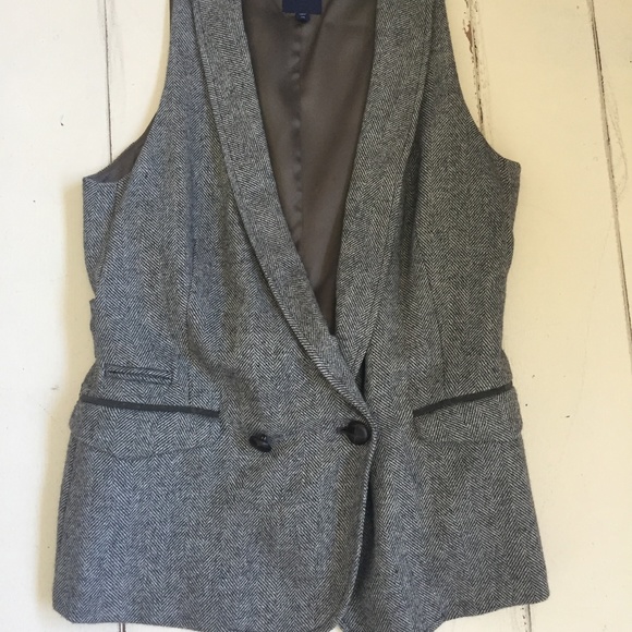 Tweed double breasted vest - Picture 1 of 1